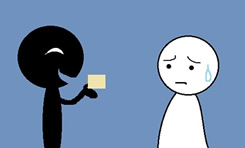 押し売りのイメージ